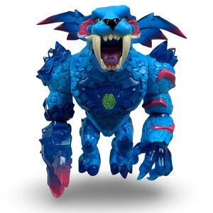 Moose MrBeast Lab Panther Collector Action Figure 7" Loose Blue Monster Toy
